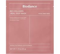 Kalanka-Bio Collagen Profond Masque Visage, Skincare Coréen Hydratant Et Raffermissant À L'acide Hyaluronique, À La Niacinamide Et Aux Galactomycètes, 4 Feuilles, 34 G.