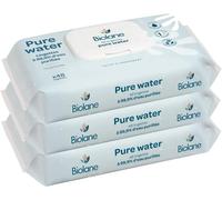 Kalanka-Biolane - Lingettes Bébé Nettoyantes Pure Water - Lot De 3x48 (144 Lingettes) - A L'eau Purifiée - Nettoie Et Protège - Corps Et Siège - Peaux Sensibles - Dès La Naissance - Fabriqué En Franc
