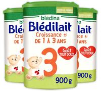 Kalanka-Blédilait Croissance 3+ Lait En Poudre Pour Bébé, 3 X 900g
