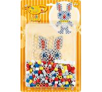 Kalanka-- Blister De 250 Perles À Repasser Taille Maxi Et 1 Plaque Lapin - Loisirs Créatifs