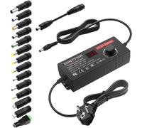 KALANKA-Bloc d'alimentation Universel 3,5V 24V 120W 5A Adaptateur AC/DC, avec 14 adaptateurs pour appareils électroniques de 3,5 V à 24V, Cadre Photo, Appareil Photo bébé et Bande LED