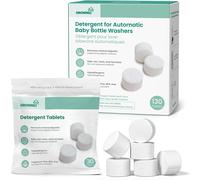 Kalanka-Bloc Nettoyant Pour Biberons, Compatible Avec Le Lave Biberons Momcozy/Baby Brezza, Lot De 130 Tablettes De Nettoyage, Sans Parfum Et Sans Danger Pour Les Bébés