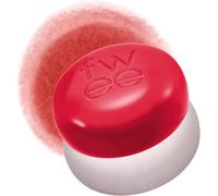Kalanka-Blurry Pudding Pot Airbrushed Blush & Lip, Buildable Pigment, Long-Lasting, Lightweight, Easy To Blend, Natural Soft Matte Finish - Ambitious (Warm Red) 0.17 Oz