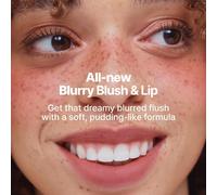 Kalanka-Blurry Pudding Pot Airbrushed Blush & Lip, Buildable Pigment, Long-Lasting, Lightweight, Easy To Blend, Natural Soft Matte Finish - Mule (Pink Red) 0.17 Oz