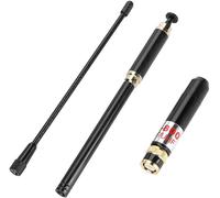 KALANKA-BNC Connecteur Antenne de Remplacement Télescopique Double Bande VHF/UHF 144/430 MHz Rétractable Antenne 33,5 '' pour Icom IC-V8 IC-V80 IC-V82 Kenwood TK300 TK310 TK320 Talkie Walkies