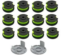 KALANKA-Bobine de fil de rechange pour débroussailleuse Ryobi RAC142 36 V, pour débroussailleuse RLT36B33 & RY36LT33A-0, 2 mm x 6,1 m (12 bobines + 2 capuchons)