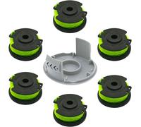 KALANKA-Bobine de fil de rechange pour débroussailleuse Ryobi RAC142 36 V, pour débroussailleuse RLT36B33 & RY36LT33A-0, 2 mm x 6,1 m (6 bobines + 1 capuchon)