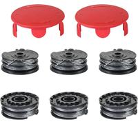 KALANKA-Bobine Fil Coupe Bordure pour Bosch AdvancedGrassCut36, Art 24 27 30 Rotofil, 6 Bobines et 2 Couvercles, Fil Débroussailleuse