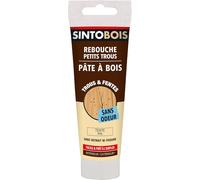 KALANKA-BOIS - Rebouche Petits Trous - Pâtes à Bois Sans Odeur - Prêt à l'Emploi - Sans Solvant - Sec en 4h - Intérieur et Extérieur - Ne se Rétracte pas - Pin - Technique Professionnelle - 80 g