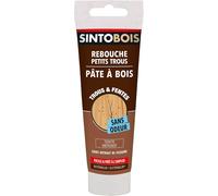 KALANKA-BOIS - Rebouche Petits Trous - Pâtes à Bois Sans Odeur - Prêt à l'Emploi - Sans Solvant - Sec en 4h - Intérieur et Extérieur - Ne se Rétracte pas - Merisier - Technique Professionnelle - 80 g