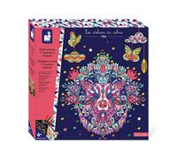 KALANKA-- Boîte Multi-activités 17 Réalisations Animaux - Les Ateliers du Calme - Kit Loisir Créatif Enfant - Apprentissage Motricité Fine et Créativité - Dès 6 ans, J07955