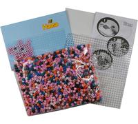 KALANKA-- Boite "Peppa Pig" - 2000 perles et 1 plaque - Perles à repasser taille Midi - Loisirs créatifs Dès 5 ans 10.7965 Multicolore