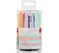 Kalanka-Boss Original Pastel - Surligneur - Pot X 6 Surligneurs Pastel - Coloris Assortis