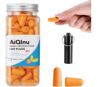 Kalanka-Bouchon D'oreille,60 Pairs Bouchon Oreilles Bruit Snr 38 Db,Réutilisables Boule Quies En Éponge Souple, Bouchons Doreilles Anti Bruit Pour Dormir, Ronfler, Travailler, Voyager, Fitness Vert