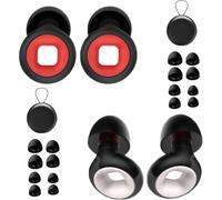 KALANKA-Bouchon D'oreille pour Dormir,Dancepandas Loop Earplugs 2 paires,Bouchon D'oreille Lavables et Réutilisable en Silicone Flexible pour le Sommeil les Concerts Voyage Bureau