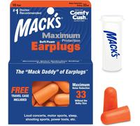 Kalanka--Bouchons D'oreille Antibruit En Mousse Souple, Confortables, Offrant Un Indice Global D'affaiblissement De 33 Db Et Une Protection Maximale Contre Les Ronflements