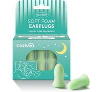 KALANKA-Bouchons d'oreille : Mousse à mémoire de forme anti-bruit de 36 dB Ingénierie acoustique à 5 couches Étui portable pour les voyages, le travail et les ronflements (Vert prairie, Moyen)