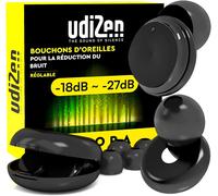 Kalanka-Bouchons D'oreilles Antibruit Pour Dormir Voyager Étudier -18db -27db Udizen Aurora Réduction Du Bruit - 1 Paire De Bouchons Ergonomiques Réutilisables Protection Auditive Snr Réglable Avec