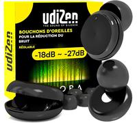 Kalanka-Bouchons D'oreilles Antibruit Pour Dormir Voyager Étudier Udizen -18db -27db Aurora - 1 Paire De Bouchons Ergonomiques Réutilisables Protection Auditive Snr Réglable Réduction Du Bruit Avec