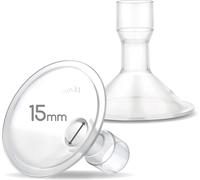 Kalanka-Boucliers Myfit 15 Mm - Compatible Avec Tire-Lait Medela - Personalfit, Freestyle, Harmony, Maxi, Freestyle Flex - Connexion Au Connecteur Widemouth/Étroit