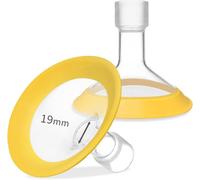 Kalanka-Boucliers Ovales De 19 Mm Compatibles Avec Les Pompes Medela, Pièces De Rechange Pour Pompe Dans Le Style, Symphony, Swing Maxi, Harmony Et Personalfit Flex ¿ Accessoires Pour Tire-Lait