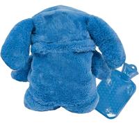 Kalanka-Bouillotte Peluche,Bouillotte Sti-Tch,Bouillottes Enfant En Peluche Bleue Avec Cartoon, Housse En Peluche Amovible, Id¿¿Ale Comme Cadeau Pour La Famille Et Les Amis