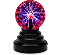 KALANKA-Boule de Plasma 3 inch Jouets Cadeaux Boule Magique Touch Sensible Tactile Cristal Sphère Lumière de Sphère Jouets Mains Operated Cadeaux pour Enfants, Décorations