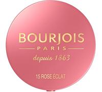 Kalanka-Bourjois - Boîte Ronde Blush 15 Rose Eclat - Piceau & Miroir Intégré - Technologie Fard Cuit - Texture Fine & Légère - Facile À Estomper - Parfum Gourmand