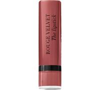 Kalanka-Bourjois - Rouge À Lèvres Rouge Velvet The Lipstick 49 Maca'rose - Ultra Pigmenté - Fini Mat Intense - Longue Tenue 24h - Applicateur Précis - Sensation Lèvres Nues