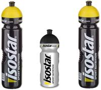 Kalanka-Bouteille D'eau Isostar Sport 500-650 Ml + 1000 Ml - Sans Bpa - Bouteille D'eau Pour La Course À Pied, Le Cyclisme, La Gymnastique, La Randonnée - Fermeture Push & Pull Pratique Et Étanche