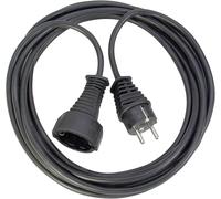 KALANKA-BRENNENSTUHL A1943151601165460 1165460-Alargador eléctrico IP20 H05VV-F3G1,5 de 10 m (Negro), Multicolor, 10m