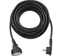 KALANKA-BRENNENSTUHL A1943251201168980010 10 1168980010-Alargador eléctrico IP20 H05VV-F3G1,5 (Negro) Con clavija Plana, Multicolor