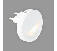 KALANKA-BRILONER - Veilleuse LED pour prise électrique, Veilleuse pour bébé, Lampe de prise avec capteur de lumière pour la chambre d'enfant et le couloir, Veilleuse, Lumière blanche chaude