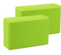 Kalanka-Briques Yoga/Blocs De Yoga Haute Densité 2pk - Briques De Mousse De Fitness Confortables, Antidérapantes - Léger Et Facile À Transporter