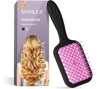 Kalanka-Brosse Démêlante Cheveux - Brosse À Cheveux Secs Et Mouillés, Ventilée Séchage Rapide, Réduit Les Cassures Et Élimine Les N?uds, Pour Femmes Et Fille, Rose