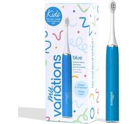 Kalanka-? - Brosse ¿¿ Dents ¿¿Lectrique Enfant - Technologie Sonique - 1 Mois D'autonomie - Rechargeable - Recommand¿¿E Par Les Dentistes - 2 Modes - Minuteur 2 Min Int¿¿Gr¿¿ - 3 ¿¿ 12 Ans - Bleue