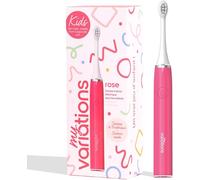 Kalanka-? - Brosse ¿¿ Dents ¿¿Lectrique Enfant - Technologie Sonique - 1 Mois D'autonomie - Rechargeable - Recommand¿¿E Par Les Dentistes - 2 Modes - Minuteur 2 Min Int¿¿Gr¿¿ - 3 ¿¿ 12 Ans - Rose