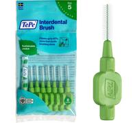 Kalanka-Brossettes Interdentaires, Originales, Vert 0.8mm/Iso 5, 8pcs, Élimine La Plaque Dentaire, Nettoyage Efficace Entre Les Dents, Pour Espaces Intermédiaires