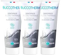 Kalanka-Buccotherm [Dentifrice Blancheur & Soin] Certifié Bio Apaise Les Gencives Protège Renforce L`Émail Prévention Des Caries 100% D`Ingrédients D`Origine Naturelle Lot De 3x75 Ml