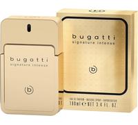 Kalanka-Bugatti Signature Intense Parfum Pour Homme 100 Ml I Eau De Toilette Épicée Et Ambrée Pour Les Moments Dorés I Parfum Pour Homme Avec Nuances De Cuir, Safran, Ambre, Musc Et Vanille I Parfum