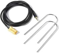 Kalanka-Câble Adaptateur Aux Pour Fiat Grande Punto, Prise Jack De 3,5 Mm,Plaqué Or, Entrée Auxiliaire Plaqué Or, + 2 Clés Pour Radio Sur Téléphone Portable.