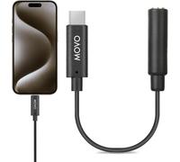 KALANKA-Câble adaptateur de microphone TRRS femelle 3,5 mm vers connecteur USB-C compatible avec Apple iPhone 15/16 et plus, iPad smartphones et tablettes ¿ Optimisé pour microphones/audio Pro