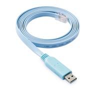 KALANKA-Câble console FTDI et USB vers RJ45 pour configuration de routeurs, switchs et points d'accès réseau - 1,8 m, bleu