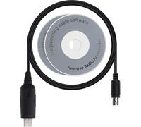 KALANKA-Câble de Programmation USB vers 8 Broches CT-62 Cat et CD Compatible pour FT 857 857D FT100 817 817D VX 1700 Radio Talkie-walkie 1.8m