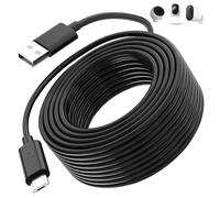 KALANKA-Câble micro USB de 10 m, câble d'extension d'alimentation compatible avec Mi 360° Home Camera 2K Pro/Smart Camera C300, EZVIZ, Wyze Cam, Blink, Eufy, cordon de charge micro USB extra long pou