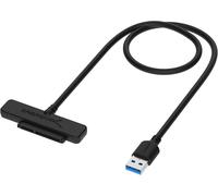 KALANKA-Cable SATA to USB, Ultra-Rapide 5Gbps Adaptateur SATA USB 3.2 pour Lecteur Disque Dur et SSD 2,5"" HDD/SSD, Convertisseur Haute Performance avec Prise en Charge UASP, Trim et Smart (EC-SSHD)