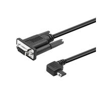 KALANKA-Câble USB à série 6,5ft / 2m Mini USB à RS - 232 / db9 (12 broches) adaptateur mâle - femelle pour divers appareils série et ports USB mini - 12pin