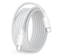 KALANKA-Cable USB C 100W 3M, Cable Chargeur USB C Charge Rapide C¿ble Type C Cable iPhone 3M Long Tress¿ Cordon Fil pour iPhone 17 16e 16 15 Plus Pro Max, iPad, MacBook Air/Pro, Samsung Galaxy S25/S2