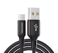 KALANKA-Câble USB C, Cable USB Type C 3A Charge Rapide QC 3.0, Câble Chargeur USB C Nylon Tressé pour iPhone 15 Samsung GalaxyS24/S23/S22/S21/S20, Huawei, Xiaomi,OnePlus,Google (3M)