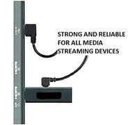 KALANKA-Câble USB tressé résistant pour Fire Stick 30 cm Conçu pour alimenter votre lecteur multimédia Fire Stick HDMI depuis le port USB de votre TV